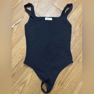 Babaton Black Tank Bodysuit